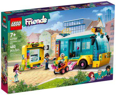 LEGO Автобус Хартлейк-Сити 41759, деталей 480 шт купить,NaN