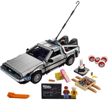 LEGO Машина времени из «Назад в будущее» 10300, деталей 1872 шт купить,NaN