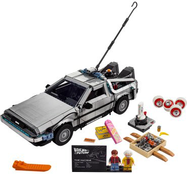 LEGO Машина времени из «Назад в будущее» 10300, деталей 1872 шт купить,NaN
