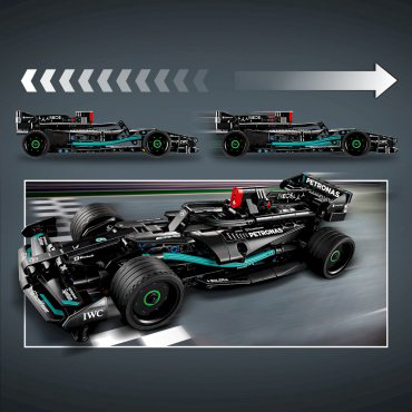 LEGO Гоночный автомобиль Mercedes Pullback Technic 42165, деталей 240 шт купить,NaN
