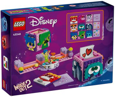 LEGO Головоломка: Куб эмоций Disney 43248, деталей 394 шт купить,NaN