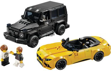 LEGO Mercedes AMG GT Roadster Speed Champions 76924, деталей 808 шт купить,NaN