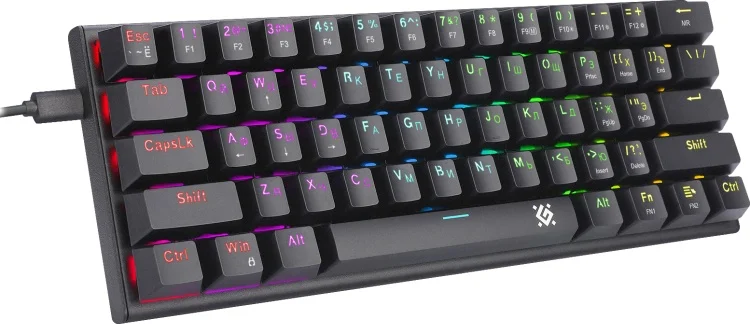 Клавиатура игровая механическая Defender Cairon GK-081 RU Black купить,0