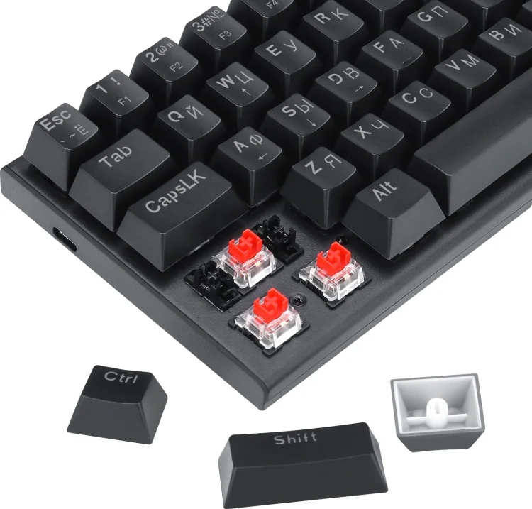 Клавиатура игровая механическая Defender Cairon GK-081 RU Black купить,0