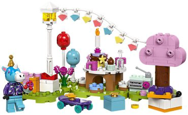 LEGO Вечеринка по случаю дня рождения Джулиана Animal Crossing 77046, деталей 170 шт купить,NaN