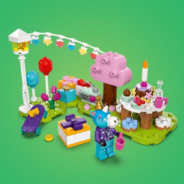 LEGO Вечеринка по случаю дня рождения Джулиана Animal Crossing 77046, деталей 170 шт купить,NaN
