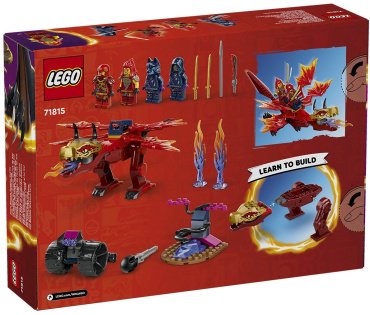 LEGO Битва перводракона Кая Ninjago 71815, деталей 120 шт купить,NaN