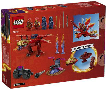 LEGO Битва перводракона Кая Ninjago 71815, деталей 120 шт купить,NaN