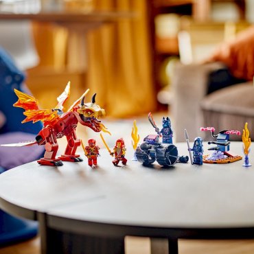 LEGO Битва перводракона Кая Ninjago 71815, деталей 120 шт купить,NaN