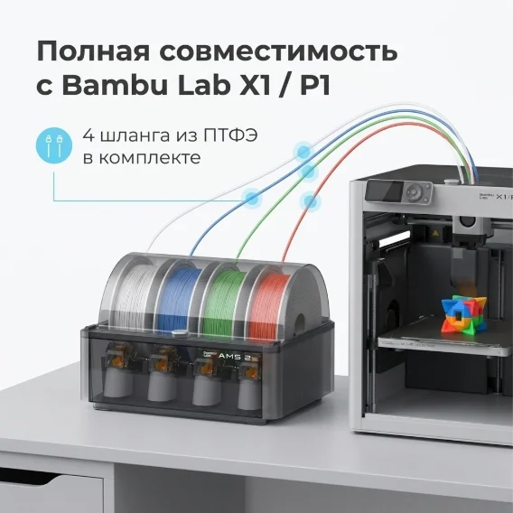 Система подачи материалов Bambu Lab AMS 2 Pro