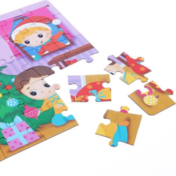 Пазл Puzzle Time Новогодние развлечения 6771637 173 детали купить,NaN