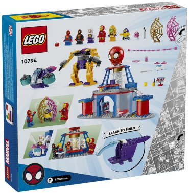 LEGO Штаб-квартира команды Паука Marvel 10794, деталей 193 шт купить,NaN