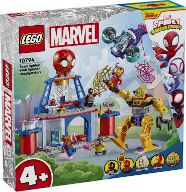 LEGO Штаб-квартира команды Паука Marvel 10794, деталей 193 шт купить,NaN