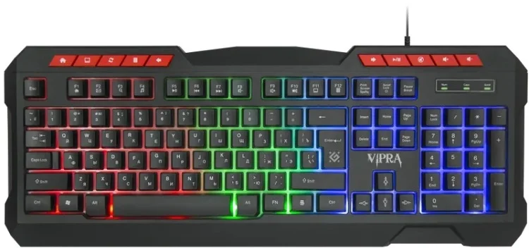 Клавиатура Defender Vipra GK-586 RU Black