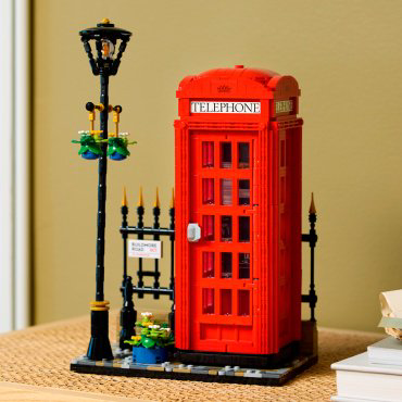 LEGO Красная Лондонская телефонная будка Ideas 21347, деталей 1460 шт купить,NaN