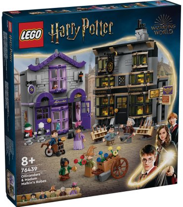 LEGO Мантии Олливандера и мадам Малкин Harry Potter 76439, деталей 744 шт