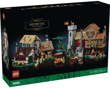 LEGO Средневековая городская площадь Icons 10332, деталей 3304 шт купить,NaN