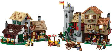 LEGO Средневековая городская площадь Icons 10332, деталей 3304 шт купить,NaN