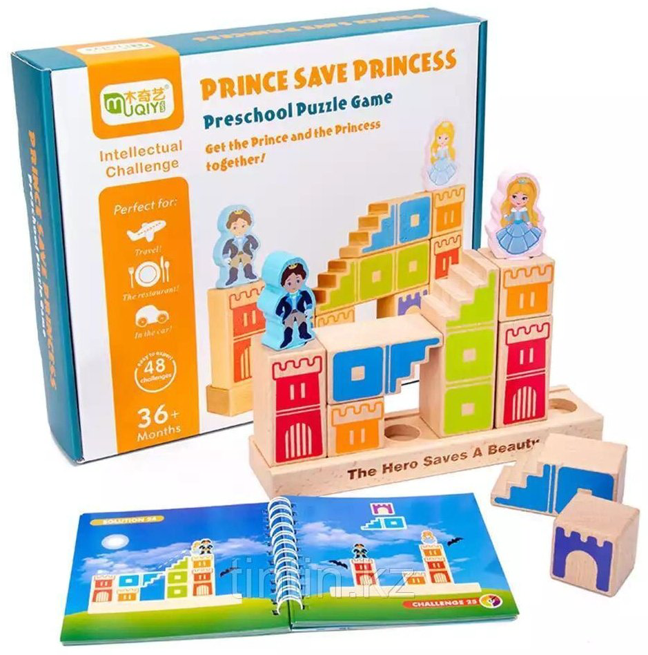 Wood toys Принц и принцесса Kzzo5667985615 купить,NaN