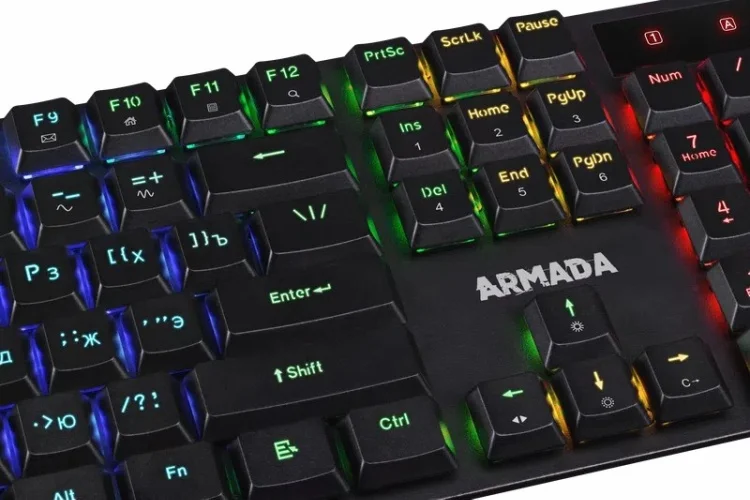 Клавиатура игровая механическая Defender Armada GK-004 RU Black купить,0
