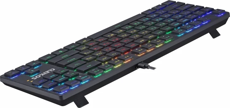 Клавиатура игровая механическая Defender Cleikos GK-135 RU Black - ForteMarket Клавиатура игровая механическая Defender Cleikos GK-135 RU Black купить,0