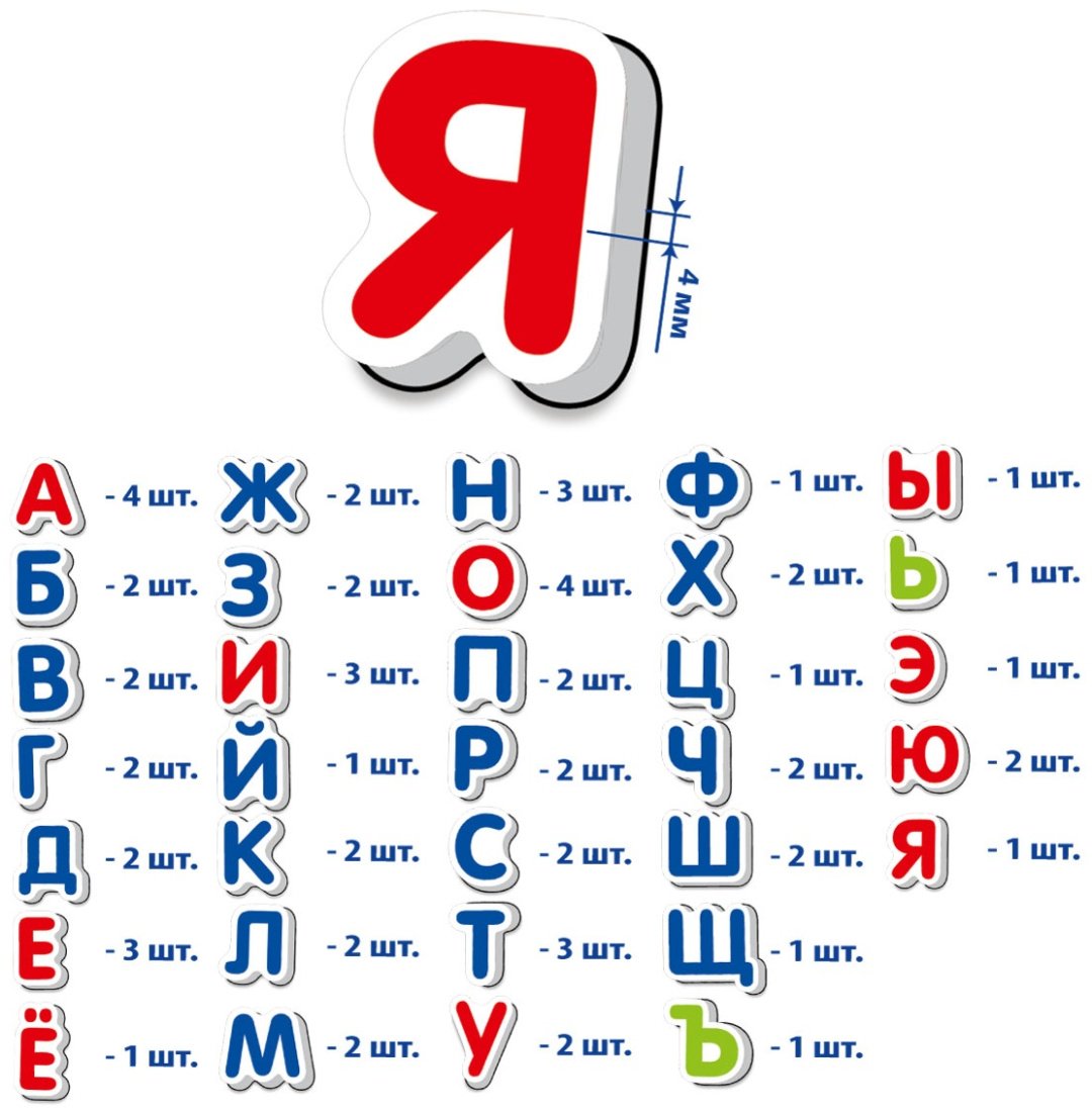 Обучающий набор Vladi Toys азбука