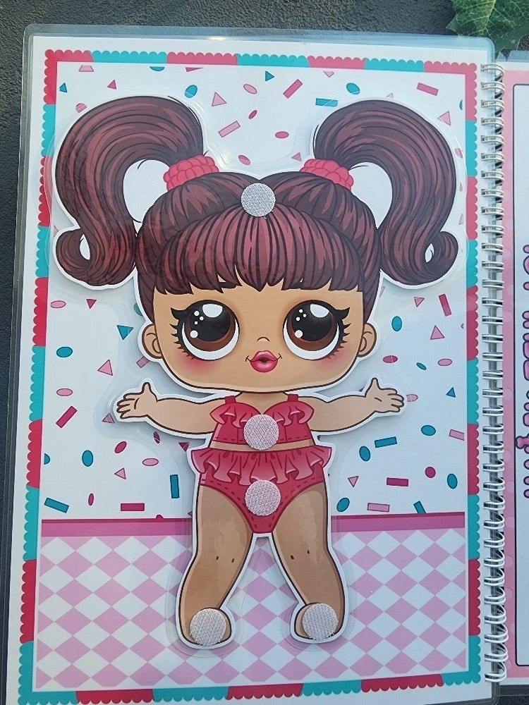 Книжка-игрушка модницы - ForteMarket Книжка-игрушка модницы купить,0