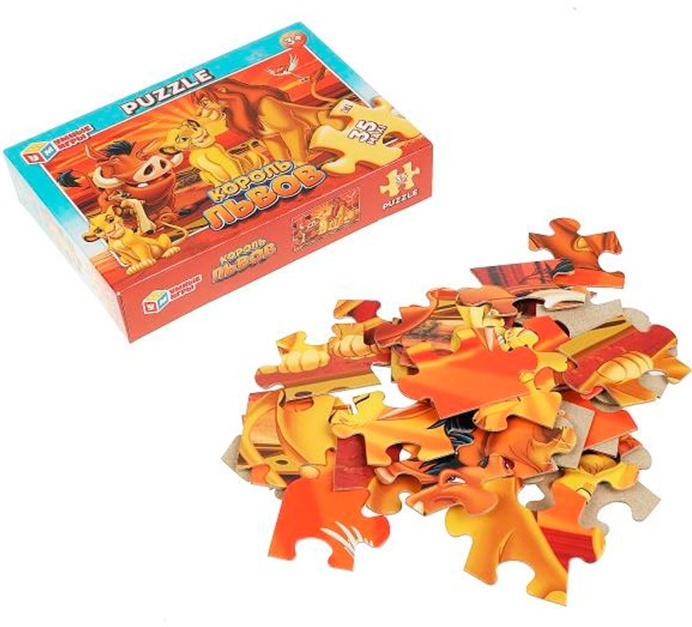 Пазл Умные игры Король львов 466025441103600 классический 35 деталей - ForteMarket Пазл Умные игры Король львов 466025441103600 классический 35 деталей купить,0