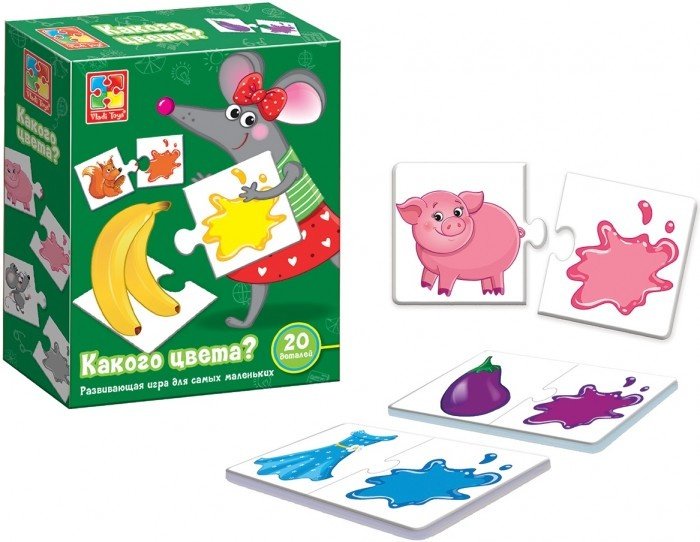 Пазл Vladi Toys развивающие игры купить,NaN
