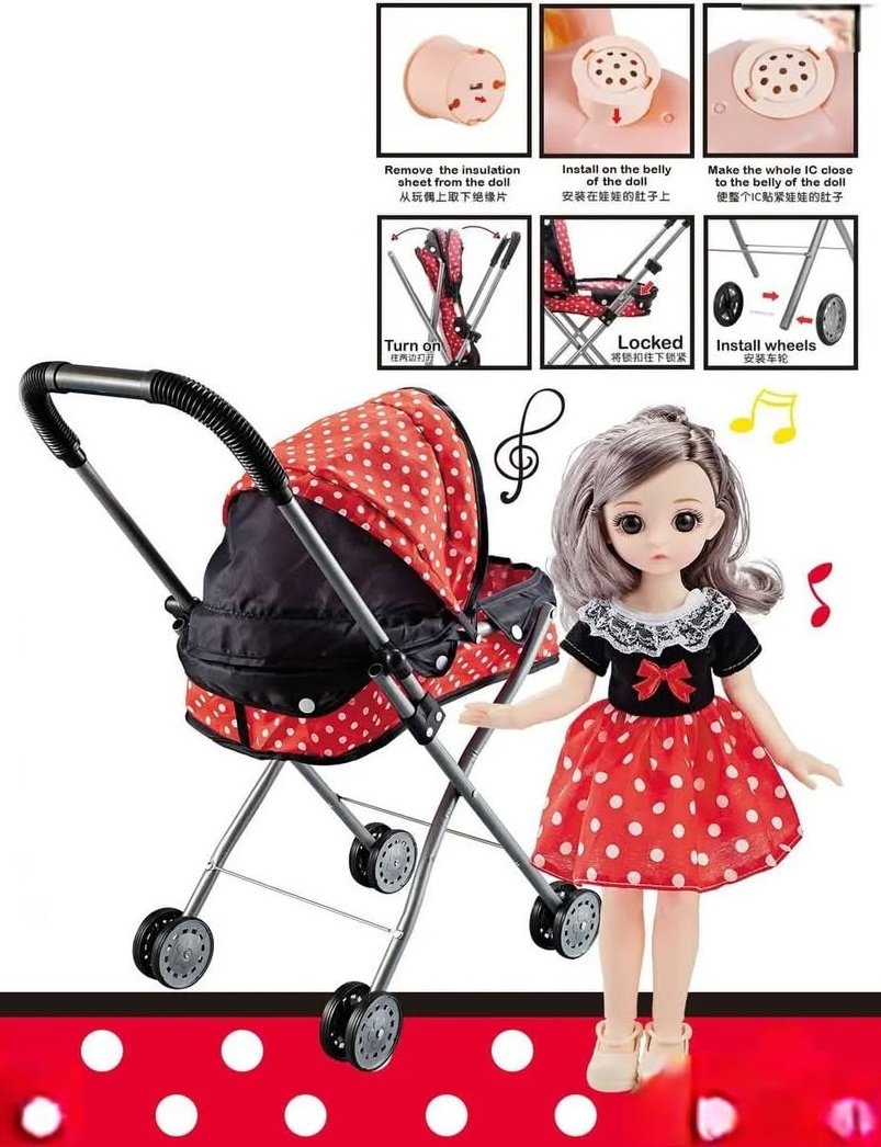 Кукла-модель Combuy 556767 35 см купить,NaN