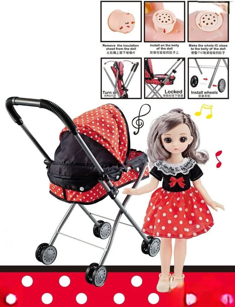 Кукла-модель Combuy 556767 35 см купить,NaN