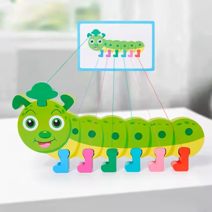 Игра-головоломка с карточками Гусеница купить,NaN