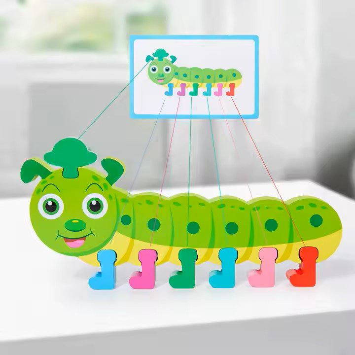 Игра-головоломка с карточками Гусеница купить,NaN