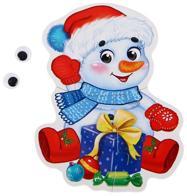 Пазл Puzzle Time Помощники Дедушки Мороза 4285455 14 деталей купить,NaN