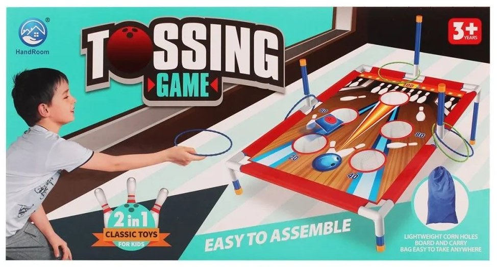 Настольная игра "Tossing Game", 2 в 1 купить,NaN