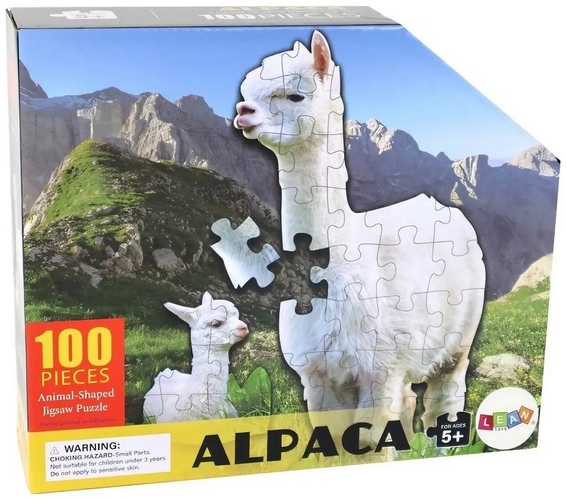 Пазл 100 деталей Лама купить,NaN