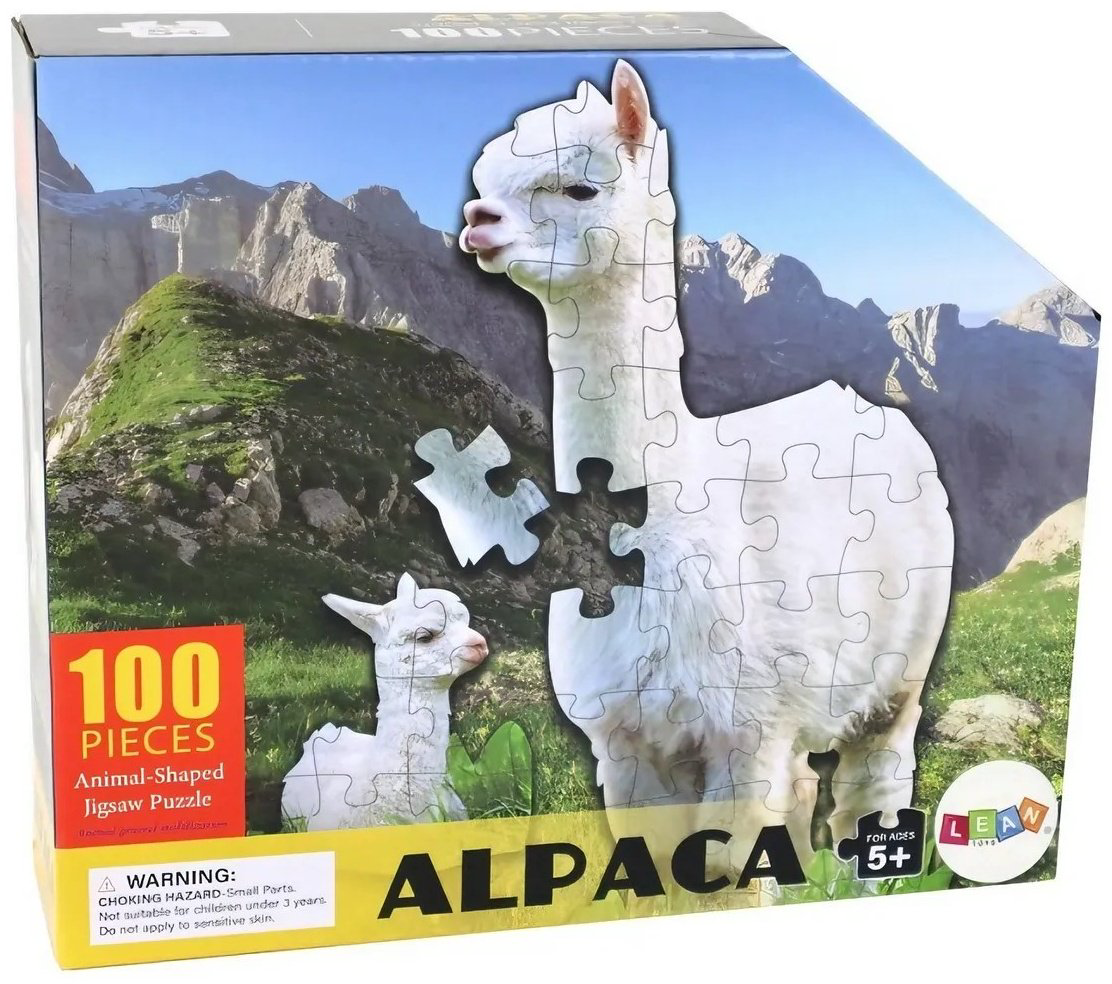 Пазл 100 деталей Лама купить,NaN