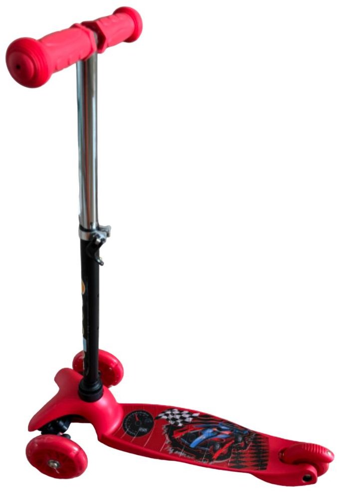 Самокат SCOOTER 1234567890 красный купить,NaN