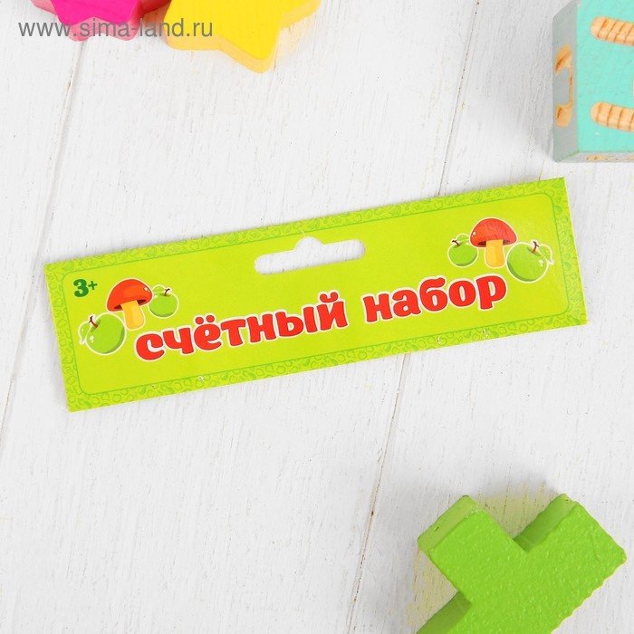 Sima-land счеты, дерево, красный купить,NaN