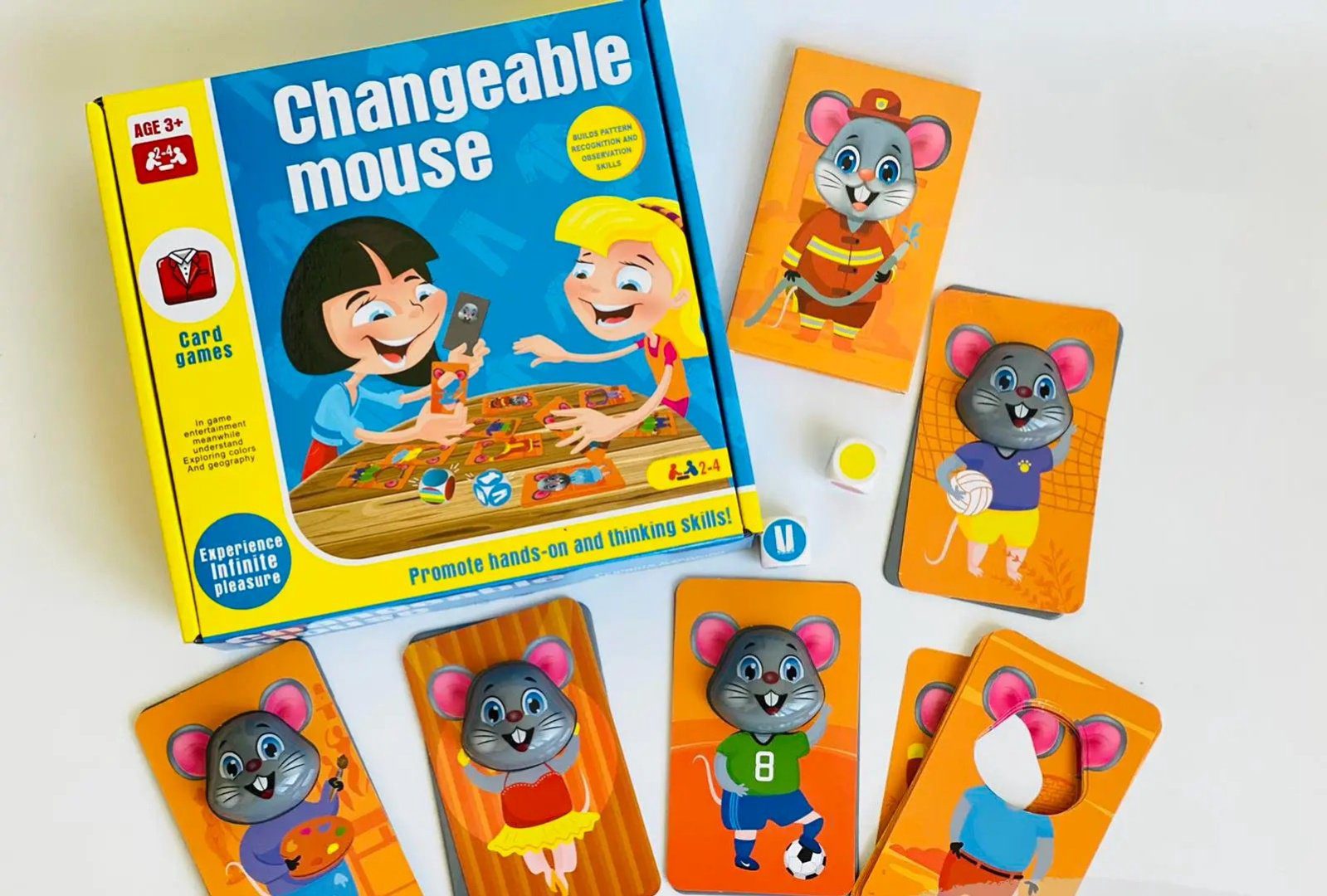 Настольная игра Логическая настольная игра Поменяй Мышку Changeable Mouse купить,NaN