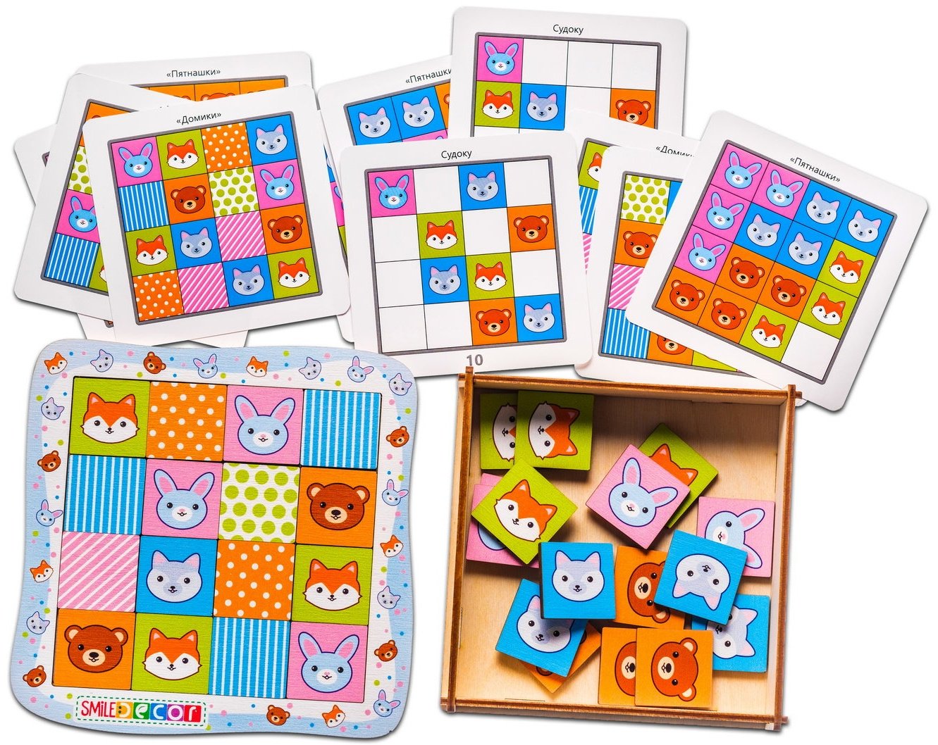 Головоломка Smile Decor Лесные жители купить,NaN