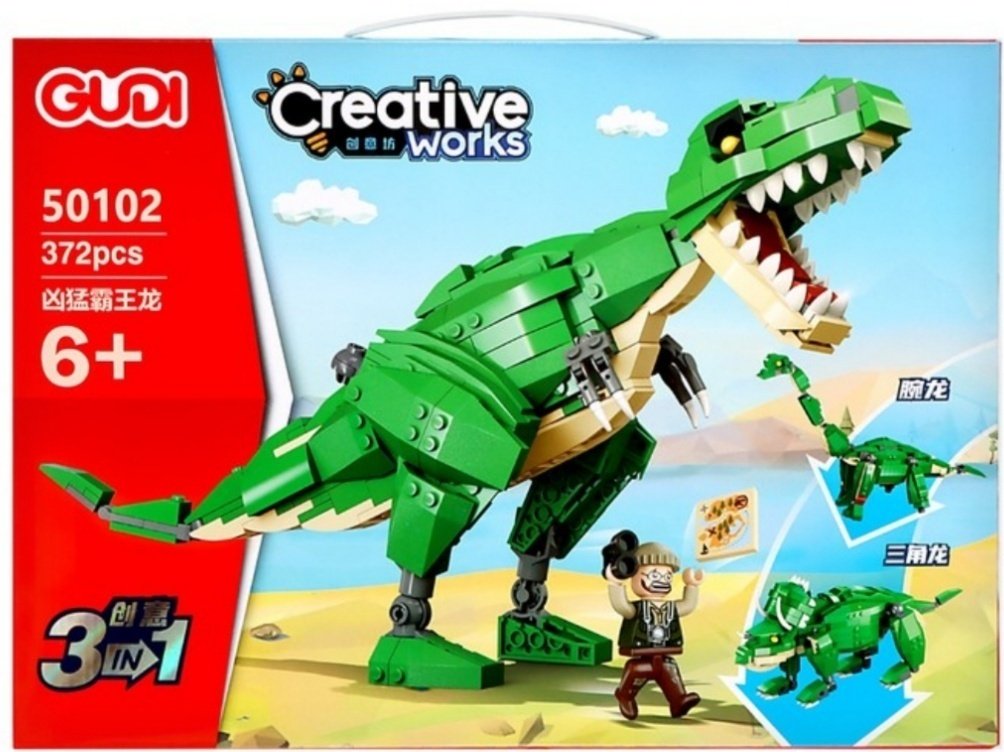Конструктор GUDI Creative works , деталей 372 шт купить,NaN