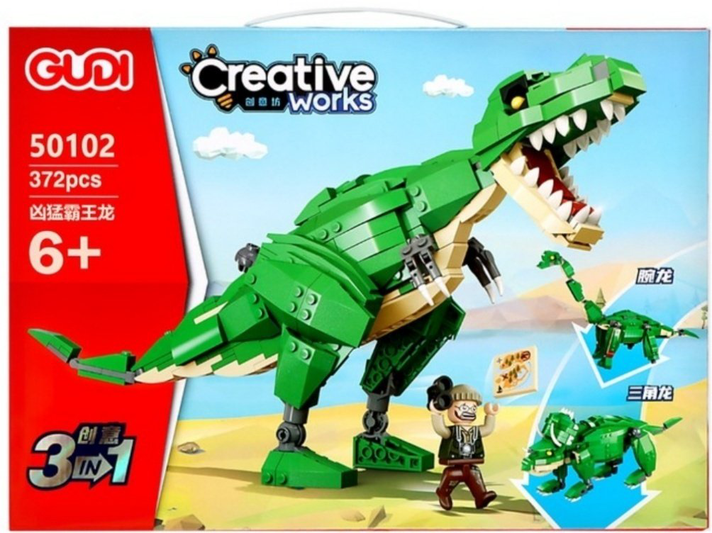Конструктор GUDI Creative works , деталей 372 шт купить,NaN