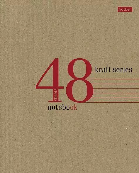 Общая тетрадь Тетрадь 48л.клетка на скрепке CRAFT, 48 л, А5, линейка, мягкая обложка, 1 шт купить,NaN