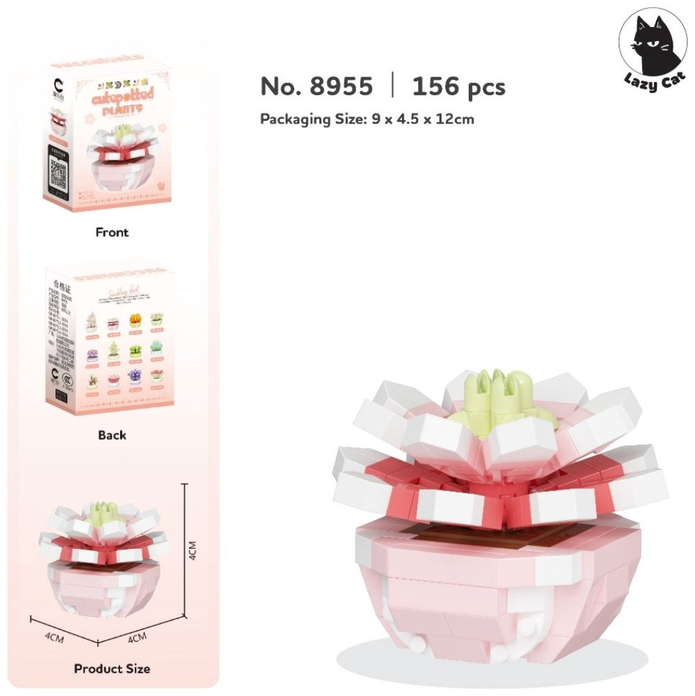 Конструктор Конструктор Цветы, деталей 156 шт купить,NaN
