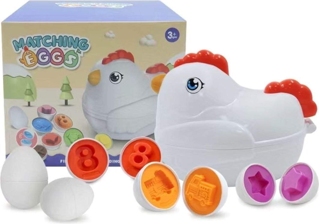 Сортер Matching EGGS Курочка "Геометрические фигуры" купить,NaN