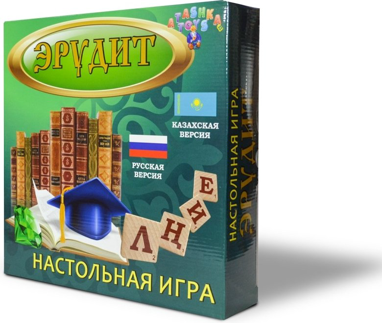 Настольная игра Atashka Toys Эрудит на кз и рус языках 6903837808112 купить,NaN