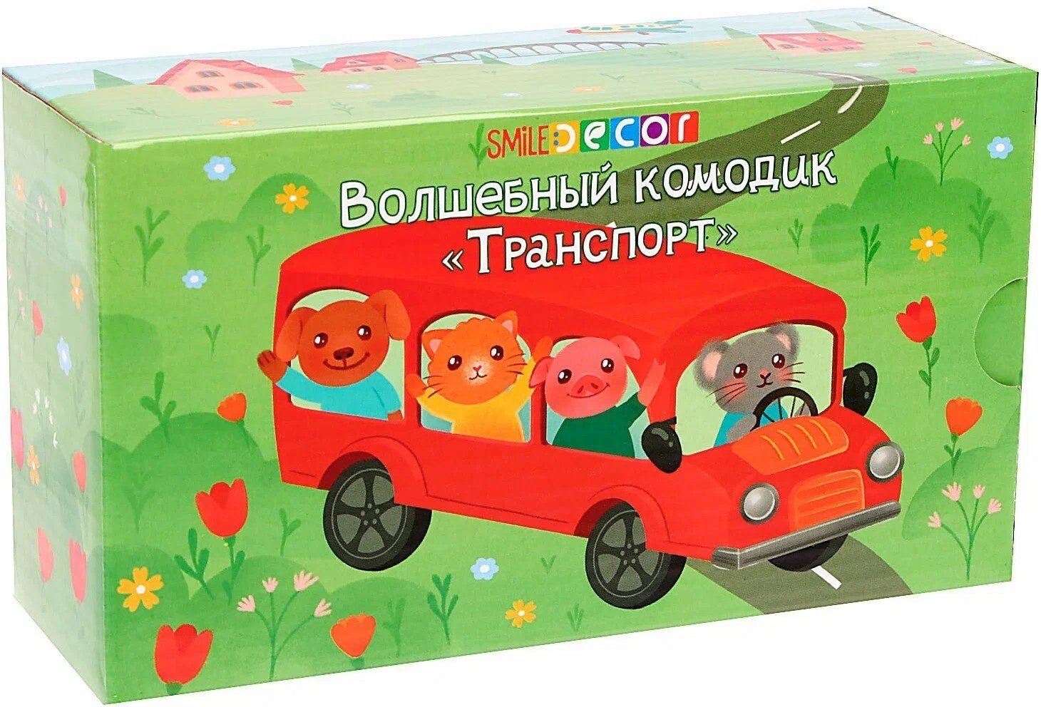 Обучающий набор Smile Decor "Волшебный комодик "Транспорт" купить,NaN