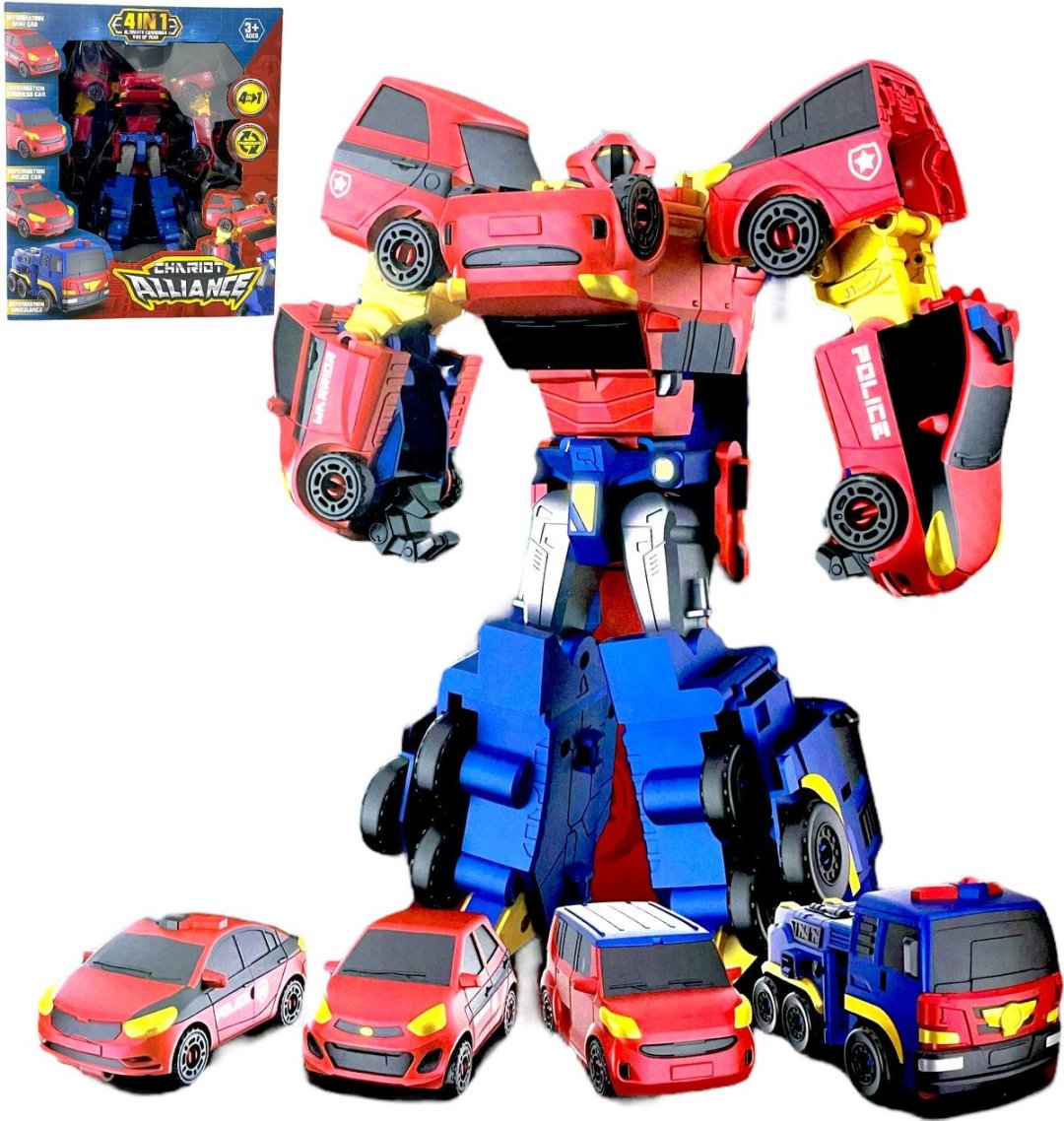 Трансформер YI XUAN TOYS Chariot Allance, высота 23 см купить,NaN