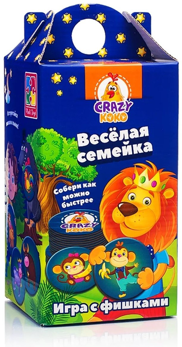 Обучающий набор Vladi Toys Веселая семейка купить,NaN